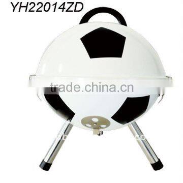 14'' round grill with football pattern YH22014D