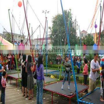 Amusement Park Rides Bungee Jumping Outdoor Playground Equipment for Kids photo-4