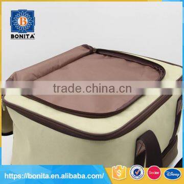 Daily Work Shoulder Nylon Insulated Lunch Portable Cooler Bag photo-3