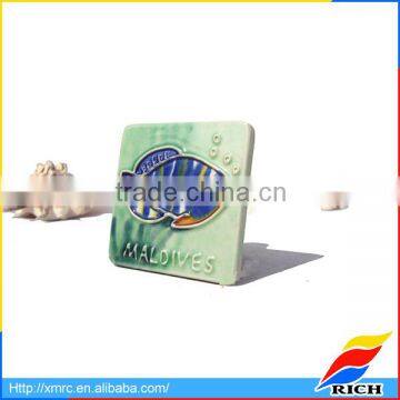 OEM souvenir ceramic fridge magnets promotional design wholesale