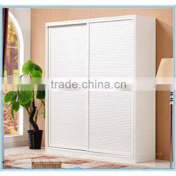 Eco-friendly Two Doors Wooden Wardrobe With High Quality
