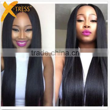 Raw unprocessed wholsale 100% natural straight indian human hair free sample hair bundles