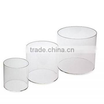 Source One LLC 3 Piece Set of 2,3,4 Inch Round Acrylic Risers