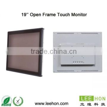 1280X1024 19 inch Open Frame Touch Monitor with VGA DVI-D port