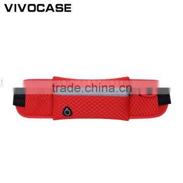 China wholesales men sport mesh waterproof waist bag