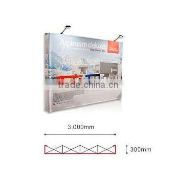 Advertising Exhibition pop up booth large pop up cardboard display stand