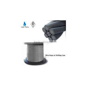 steel wire rope 6x25Fi+IWRC;6x26WS+IWRC