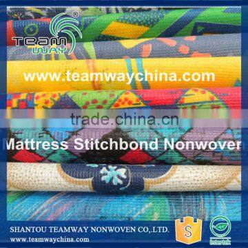 Mattress Stitchbond Fabric Printed and Flame Retardant