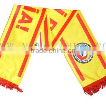 polyester football scarf