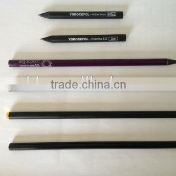 hotel guestroom pencil/black wood pencil/promotional pencil