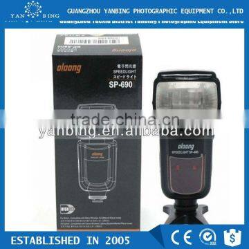 Camera speedlite flash SP-690 with TTL for nikon digital camera