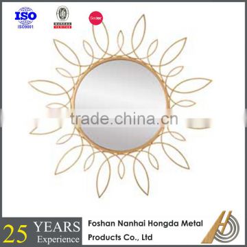 Round decorative wall mirror