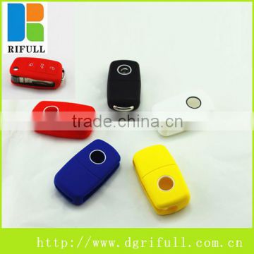 Promotional items silicone car key cover for VW