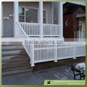 PVC stair guardrail