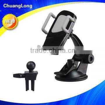 New fashion design foldable and adjustable 3 in 1 windshield/air vent hand cell phone holder