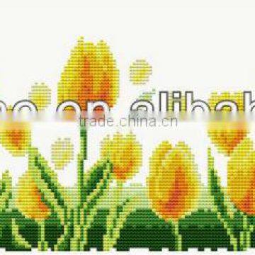 Tulip Chinese Cross Stitch Patterns,counted Cross Stitch Sets