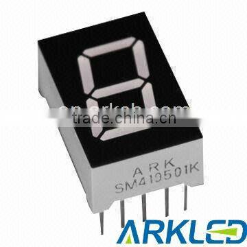 0.5" white color common anode home appliance LED display module