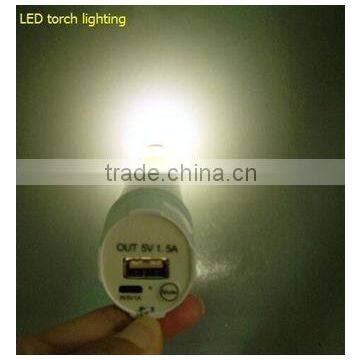 SOS Portable Led Tube Lighting Widely Used for Charging for the Mobile Phone Rechargeable Lamp Lantern photo-2