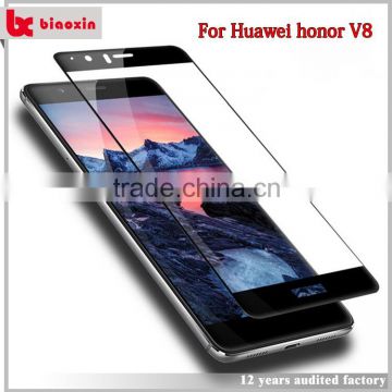 Bulk from china with super luxury for huawei honor V8 tempered glass screen protector