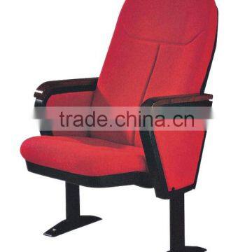 Solid Wood Auditorium Chair Cinema Seating With Cup Holder YA-01A photo-5