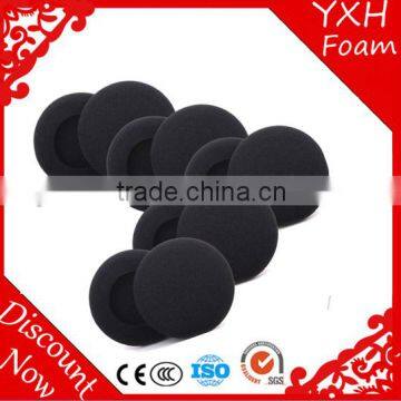 5000pcs/lot 50 mm headphone foam pads headphone cushions with high polyester foam