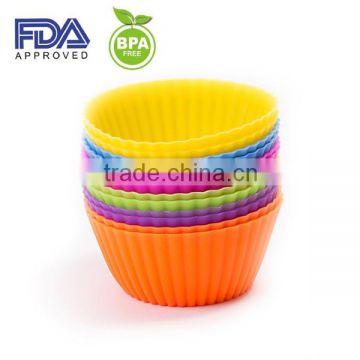 Practical mini silicone cup cake mold/cake cup maker