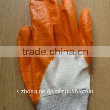 nitrile coated cotton glove