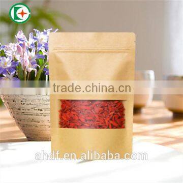 sugar packaging zipper paper bag for food industrial use