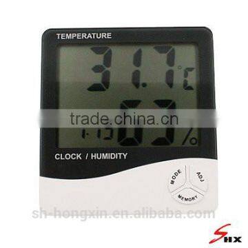 Household Digital C/F Thermo-Hygrometer with clock