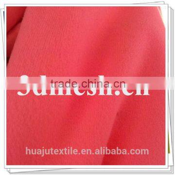 brushed knitted tricot mesh fabric with good stretch