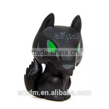 Top quality cartoon wild animal figure vinyl pvc toy