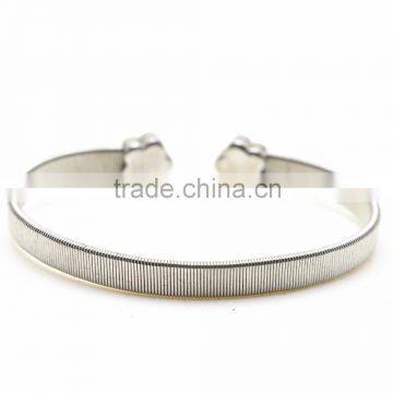 Hot selling keepsake jewelry stampable blank stainless steel bangle