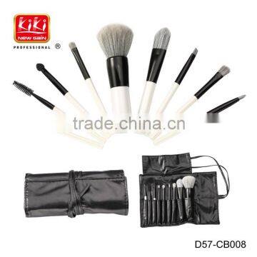 Portable design,wooden handle, 9 In 1 Cosmetic Brush Set.Cosmetic Tools.makeup brush set