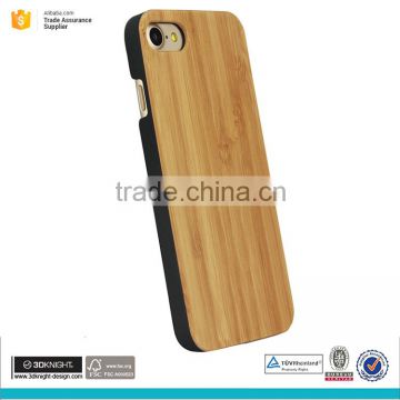 Factory Price TPU PC Phone Cover Bamboo Case For iPhone 7 Case