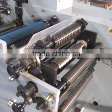 Adhesive Label Roll Single or Double Rotary Die Cutting Machine With Slitting Machine