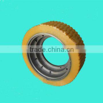 polyurethane wheels for sweeper machine