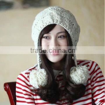 Cheap Fleece Beanie With Custom Logo, Cashmere Beanie With Wool Fabric Beanie Wholesale in Stock photo-5