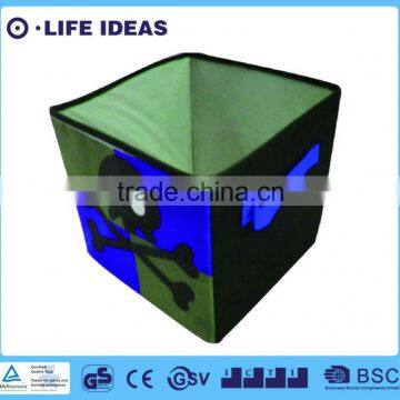 Hot Sale Special printing Fabric covered storage boxes