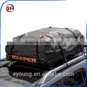 Waterproof soft car rooftop cargo bag storage for suv