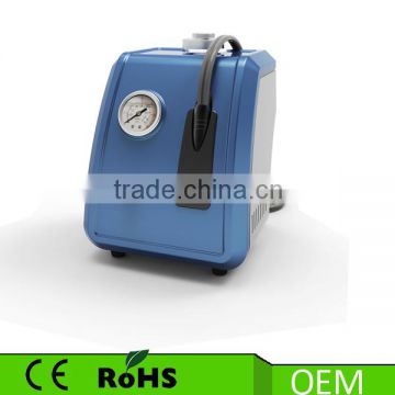 Top quality mini portable water dermabrasion machine with siliconen tips