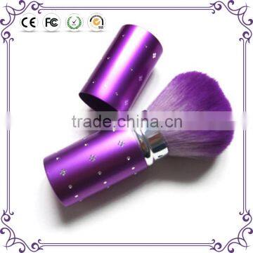 1pcs Portable Synthetic Hair Foundation Rotaing Makeup Brush Free Sample