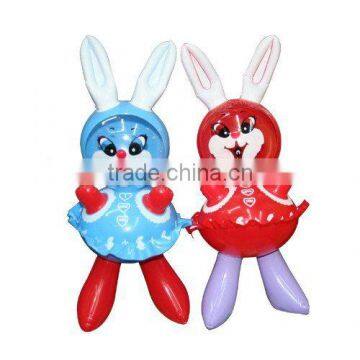 inflatable rabbit toy