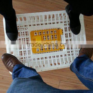 2015 china best price plastic cage for chicken transportation