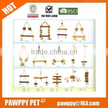 hot selling pet natural loofah bird toy