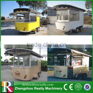 Electric Mobile Food Trailer With Wheels for Sale Food Trailer for Sale photo-5