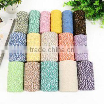 2mm 100% twisted cotton cord