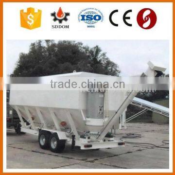 Professional 20M3 Mobile Cement Silo ,Horizontal Cement Silo Concrete Cement Silo