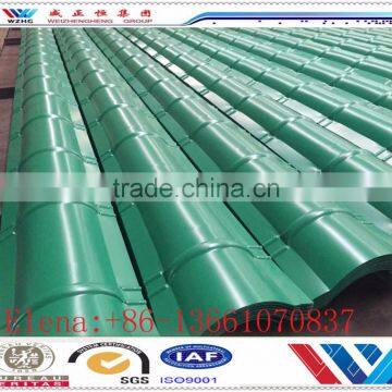 Factory Red Trapezoidal Roofing Sheet YX37-206-825m,ridge Cap,flashing,corrugated Roofing Sheet, PPGI photo-2