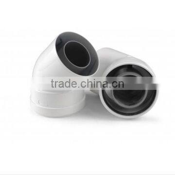 45 degree condensing coaxial elbow