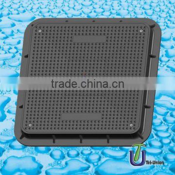 644*644-60 SMC Manhole cover With Lockable Bolt set B125 /Square manhole cover /composite manhole cover